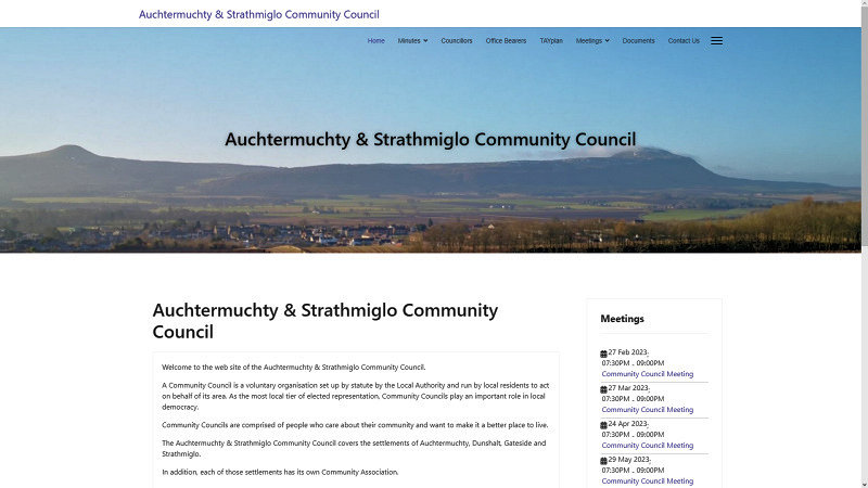 Auchtermuchty & Strathmiglo Community Council