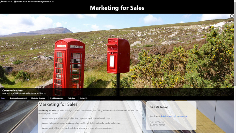 Marketing for Sales